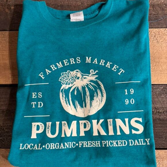 Size XL - Farmers Market Pumpkins Tee - Picture 1 of 1